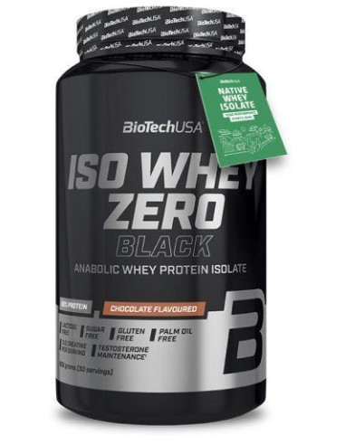 Biotech Usa Iso Whey Zero Black Fresa 908g JUSQU'A -70%! 