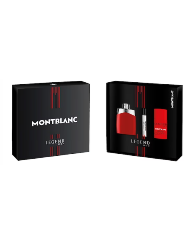 Montblanc Legend Red Eau De Parfum Vaporisateur 100ml Coffret 3 Produits destockage