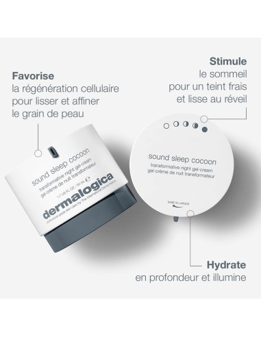 sound sleep cocoon | gel crème de nuit régénérant-défatiguant À commander