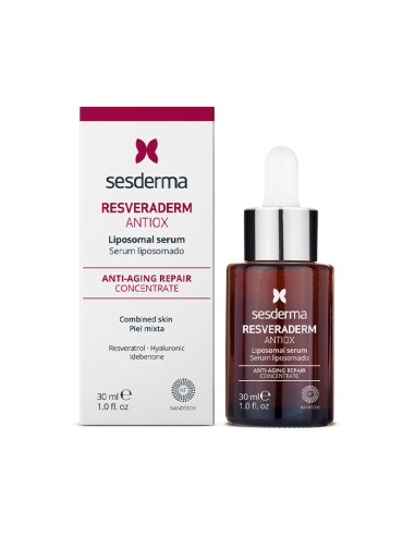 Sesderma Resveraderm Antiox Sérum Réparateur au Liposome 30ml pour bénéficier 