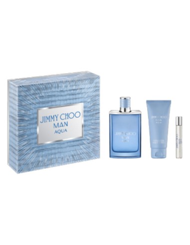 Jimmy Choo Man Aqua Eau De Toilette Vaporisateur 100ml Coffret 3 Produits Par le système avancé 